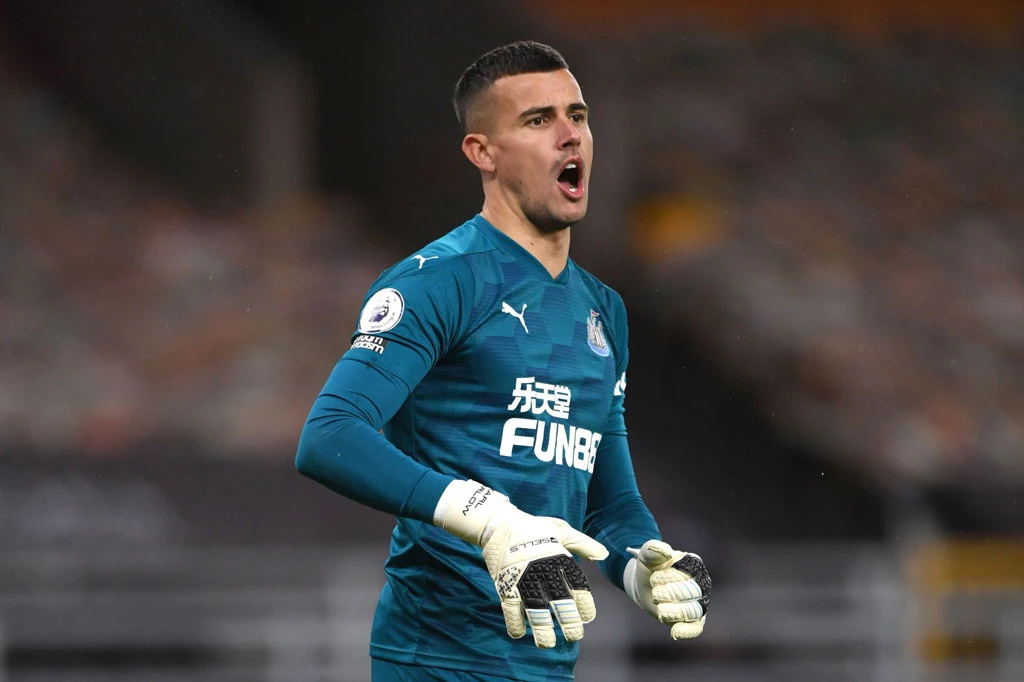 4. Karl Darlow (Newcastle United, 77 lần).	 