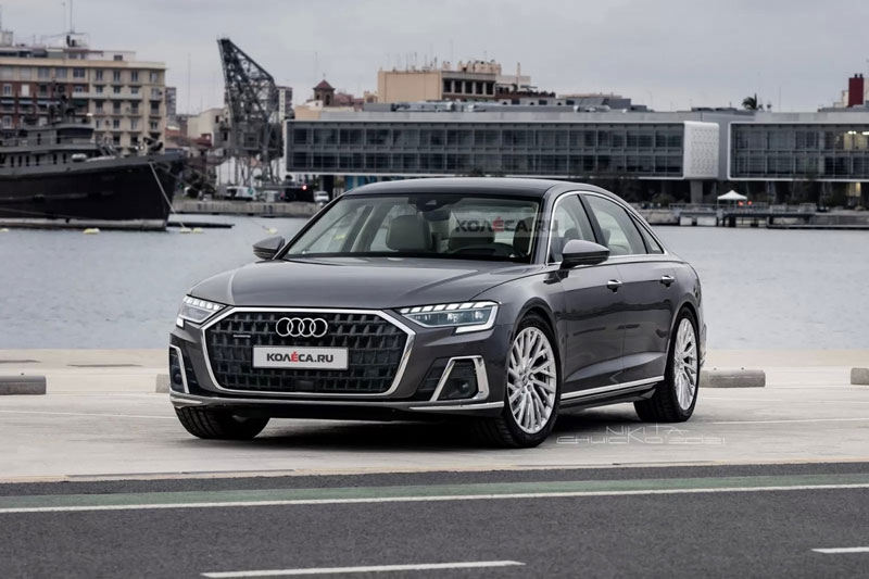 Khám phá sedan hạng sang Audi A8 2022
