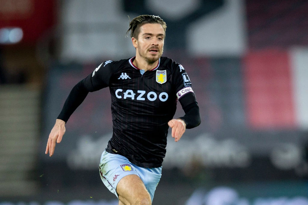 Tiền vệ: Jack Grealish (Aston Villa).