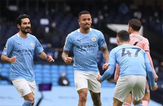 Man City đã thắng 8 trận liên tiếp tại Premier League