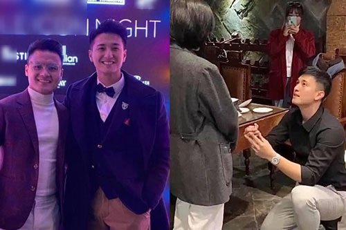 Sau màn cầu hôn của Huỳnh Anh dành cho bạn gái single mom, Quang Hải bất ngờ bị réo tên bởi 1 lý do... "khó đỡ"