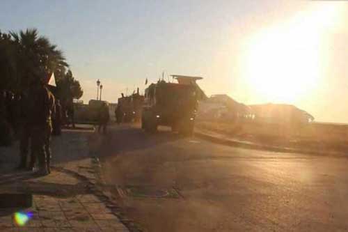 Quân tiếp viện và thiết bị hạng nặng của Nga đến căn cứ chiến lược ở Đông Bắc Syria