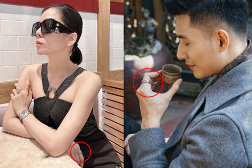 Lệ Quyên và "tình trẻ" Lâm Bảo Châu đeo nhẫn đôi sau khi công khai mối quan hệ