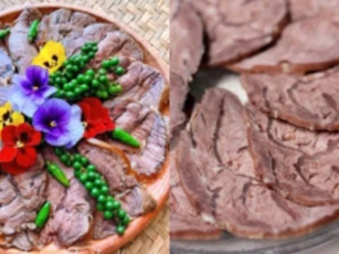Cách làm bắp bò ngâm mắm - món ngon "đắt khách" dành cho ngày Tết