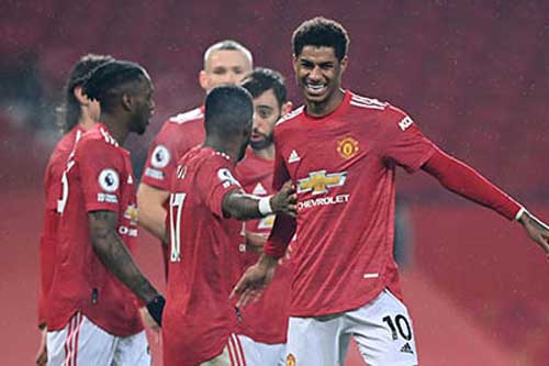 Rashford vượt qua thành tích ghi bàn của Cantona ở MU