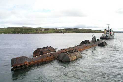 Chuyện về 'nghĩa địa' tàu ngầm Nga và nguy cơ một thảm họa Chernobyl dưới biển