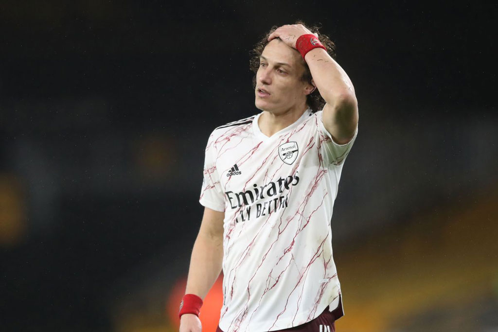 Nhìn lại 18 tháng tồi tệ của David Luiz tại Arsenal