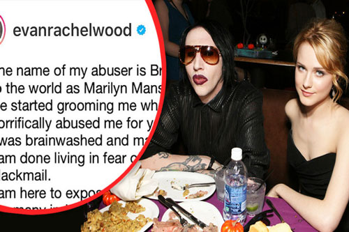 Trước khi tố bị lạm dụng và bạo hành, tình cũ của rocker Marilyn Manson nói gì?