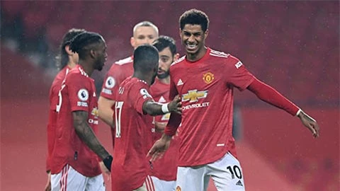 Rashford vượt qua Cantona ở MU