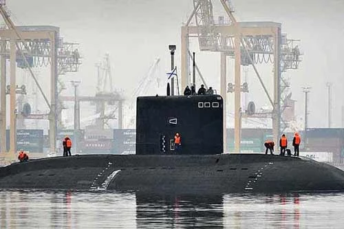 Cận cảnh tàu ngầm 'hố đen' của Nga.