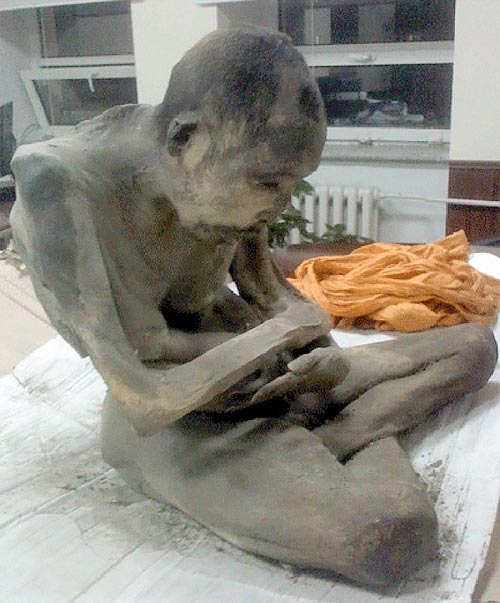 Phát hiện xác ướp ngồi thiền 200 năm tuổi