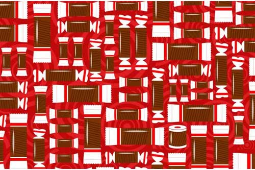 Thách thức thị giác 5 giây: Đố bạn tìm ra cuộn giấy vệ sinh trong đống kẹo