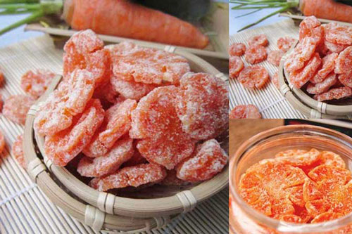 Bí quyết làm món mứt cà rốt sấy khô dễ dàng