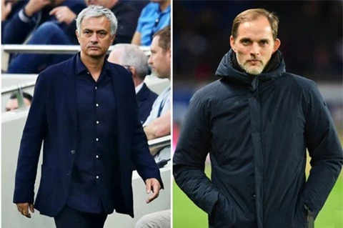 Mourinho (trái) từng gặp rất nhiều khó khăn khi đối đầu với các HLV Đức