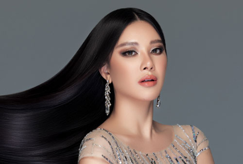 Á hậu Kim Duyên khoe nhan sắc cực phẩm trong bộ ảnh đầu năm mới