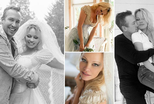 'Biểu tượng gợi cảm' Pamela Anderson kết hôn lần 6 ở tuổi 54