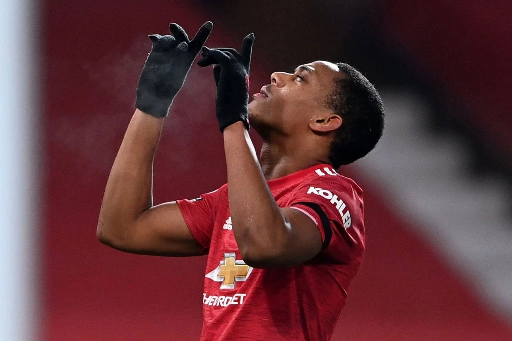 Tiền đạo: Anthony Martial (Man Utd).