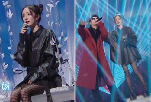 Dương Mịch 'hack tuổi' bằng kiểu tóc búi Na tra nhưng đôi chân gầy tong teo mới đáng chú ý