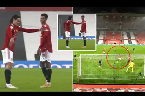 Rashford phá lưới Southampton nhờ... lời khuyên từ Cavani