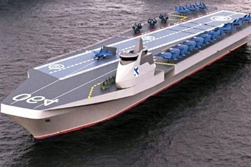 Tàu sân bay mới sẽ cách mạng hóa ngành đóng tàu Nga