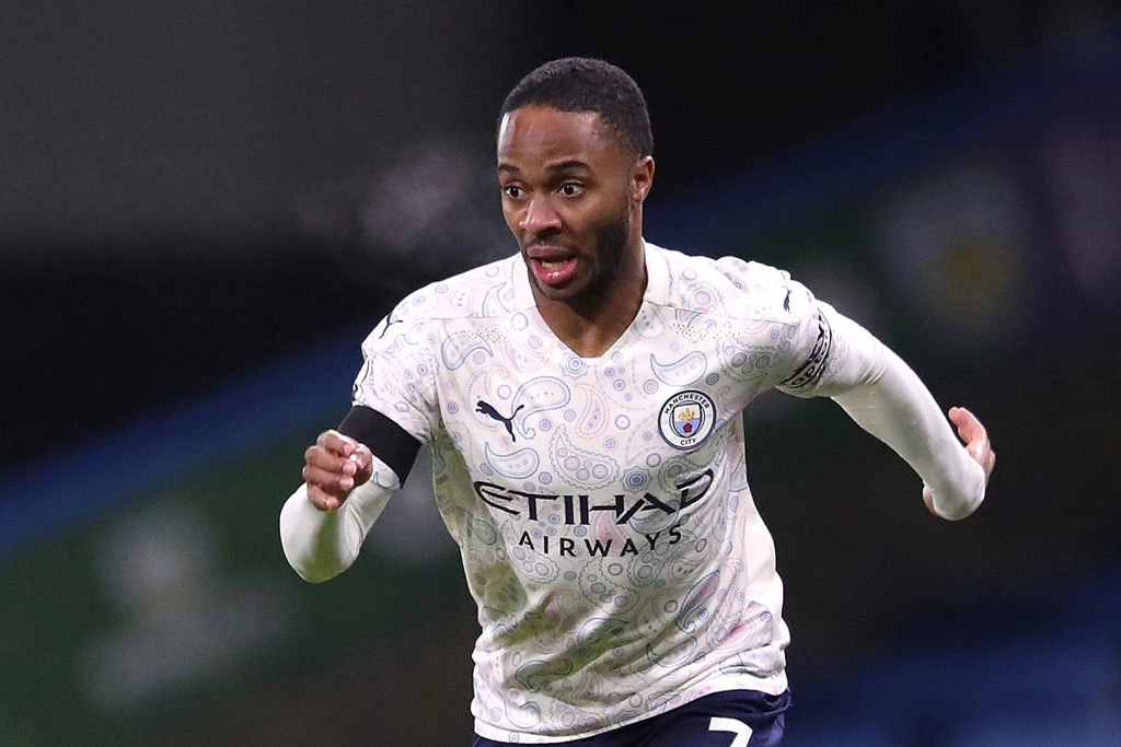 Tiền vệ trái: Raheem Sterling (Man City).