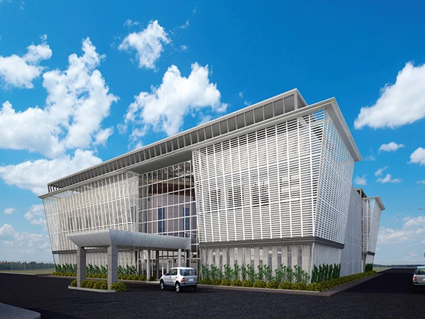 Phối cảnh dự án Trung tâm Nghiên cứu, Phát triển & Sản xuất Fujikin tại Khu Công nghệ cao Đà Nẵng