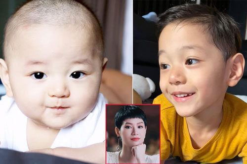 Full ảnh từ nhỏ đến lớn của con trai cả Trà My Idol: Trổ mã ngày càng ra dáng 'soái ca' nhí