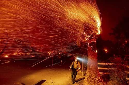 Chùm ảnh thiên tai tàn phá khắp toàn cầu năm 2020