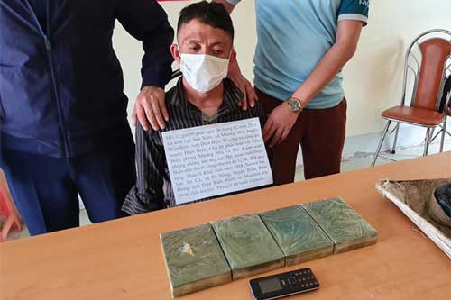 Điện Biên: Phá đường dây vận chuyển ma túy từ Lào về Việt Nam