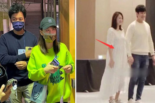 Trần Kiều Ân dính nghi vấn bầu bí khi lộ vòng bụng nhô cao lúc sánh đôi với phi công trẻ