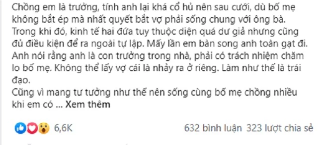 Chồng sẵng giọng yêu cầu &quot;bỏ ngay tư tưởng ấy” khi bàn về ngoại đón Tết, vợ dùng ngay chiêu “gậy ông đập lưng ông” khiến anh “cứng họng” không cất thành lời - Ảnh 1.