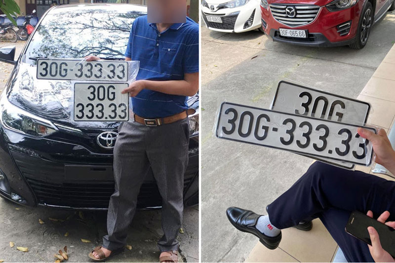 Ôtô trúng biển số đẹp, tăng giá gấp ba, lãi chênh vài tỷ