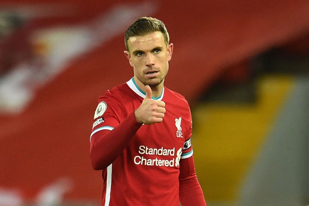 Tiền vệ: Jordan Henderson (Liverpool).