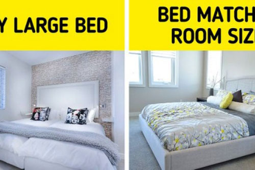 9 sai lầm cơ bản khi thiết kế phòng ngủ