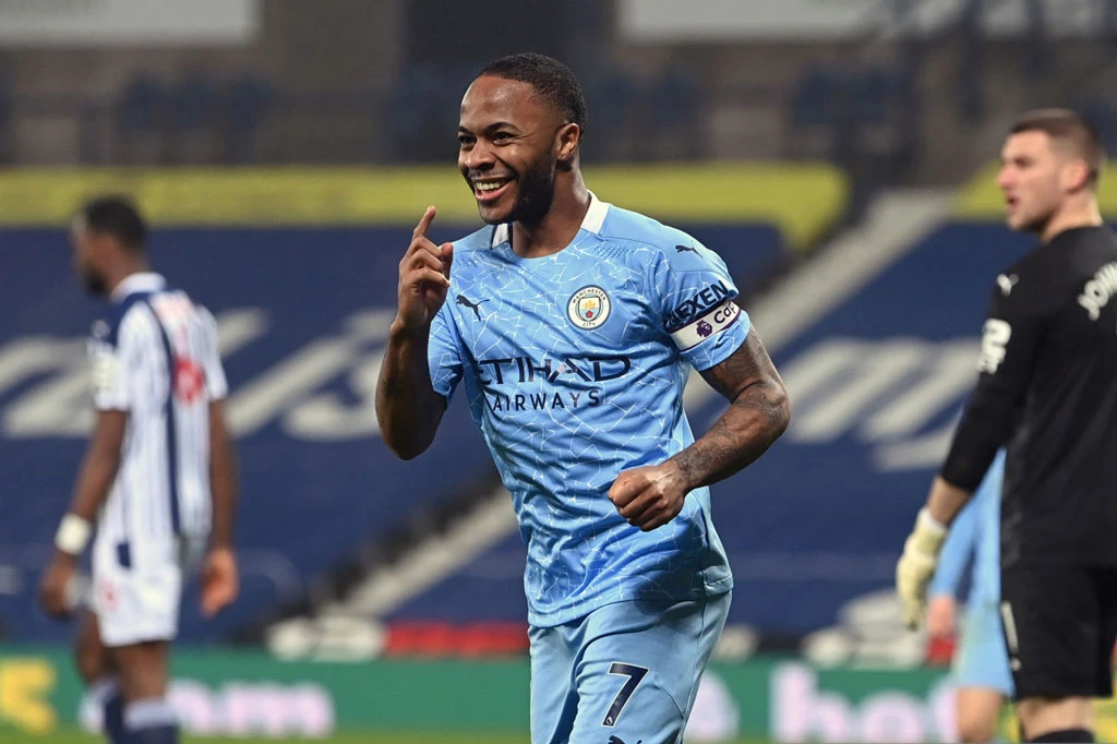 Tiền đạo: Raheem Sterling (Man City).