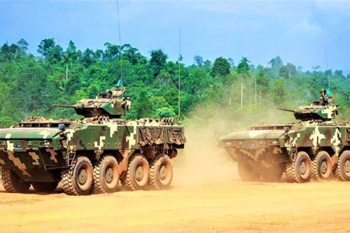 Nhận diện xe bọc thép AV-8 Gempita của Malaysia