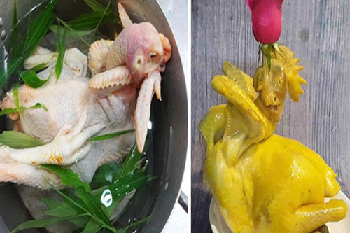 Luộc gà cúng cánh tiên vừa ngon vừa đẹp, mẹ chồng cũng phải gật gù khen