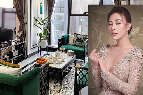 Sát Tết, "Quỳnh búp bê" Phương Oanh khoe căn nhà sang chảnh mới mua