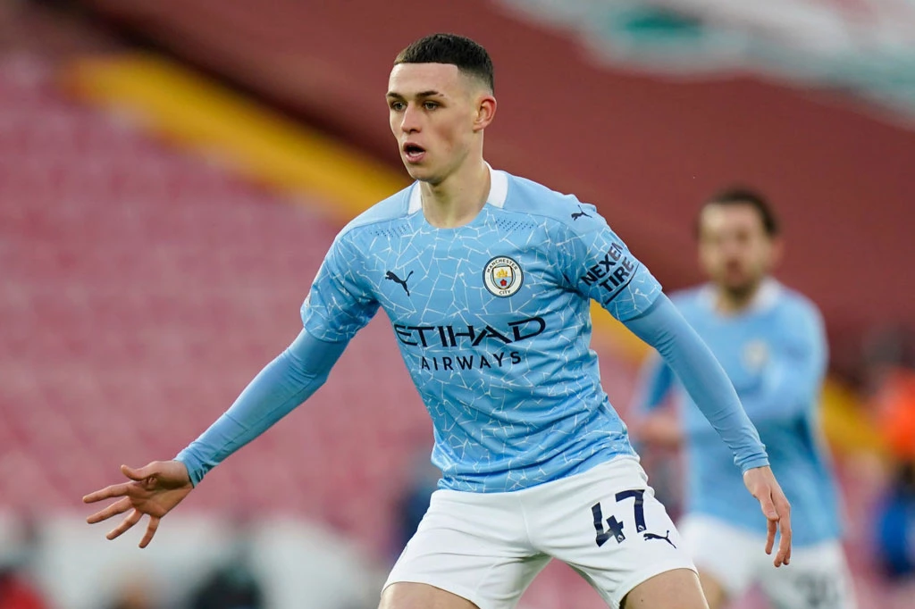 Tiền đạo: Phil Foden (Man City).