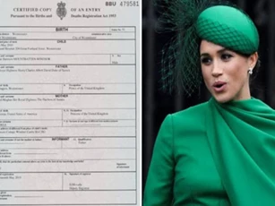 Meghan cố tình đổ lỗi cho Hoàng gia Anh về việc sửa đổi giấy khai sinh của con trai