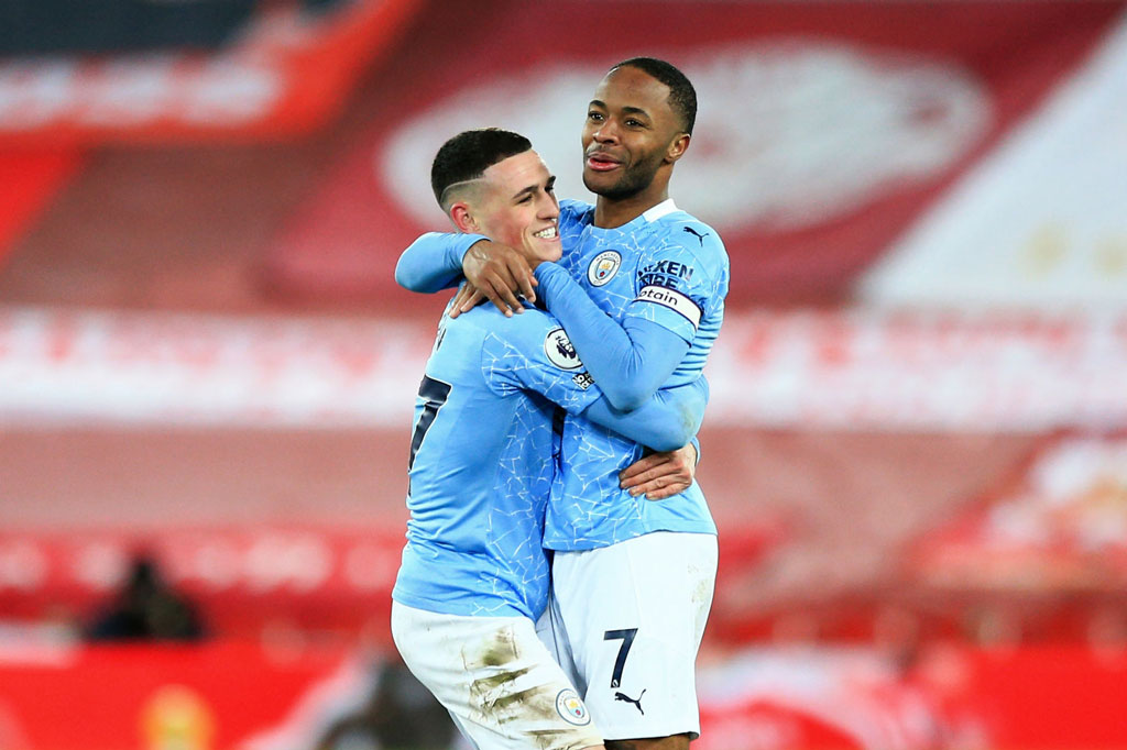 Đội hình tiêu biểu vòng 23 Premier League: Man City chiếm số đông