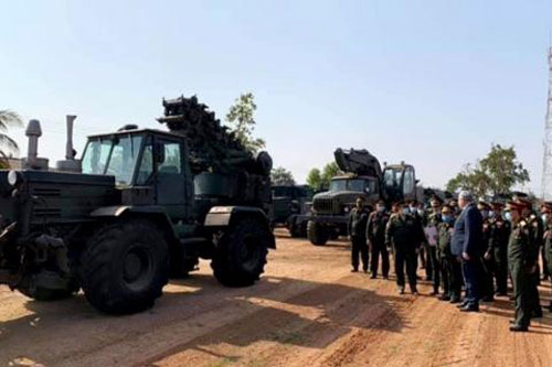 Lào tiếp nhận cầu dã chiến tối tân từ Nga