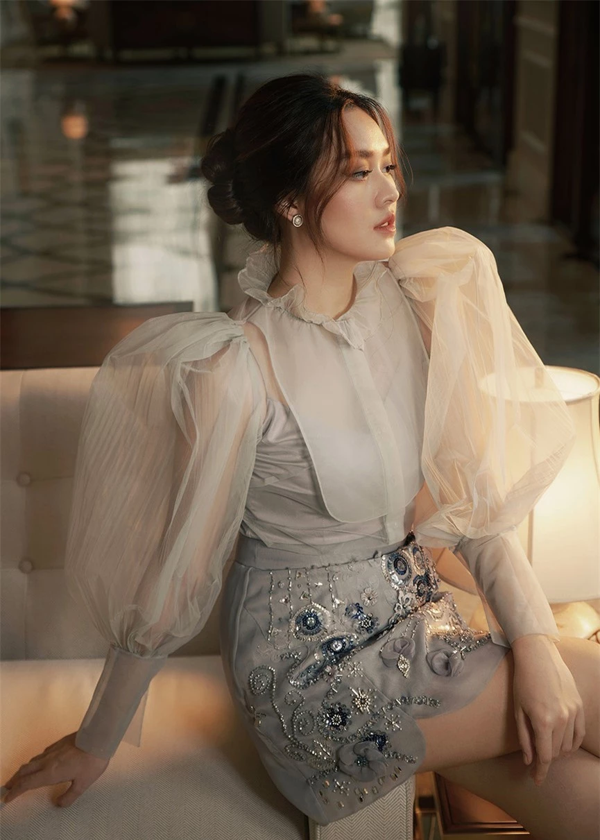 Á hậu Tường San khoe nhan sắc 'đỉnh cao', được fans gọi là 'Song Hye Kyo phiên bản Việt' - ảnh 2