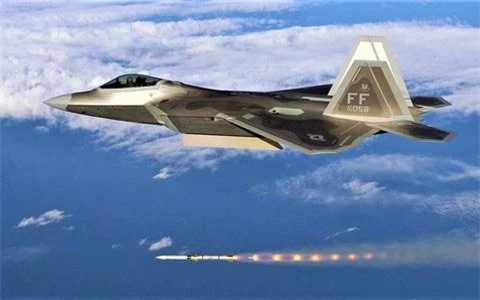 F-22 biet su dung AIM-9X sau nang cap