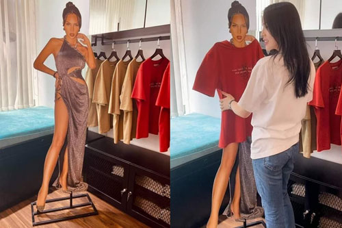 Kỳ Duyên hành động 'cưng muốn xỉu' khi thấy 'người yêu tin đồn' Minh Triệu ăn mặc mát mẻ