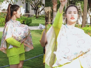 Đông Nhi đúng chuẩn 'mẹ bỉm' chịu chơi nhất nhì Vbiz: Đi du lịch vừa ôm con vừa 'chủ xị' mọi cuộc vui