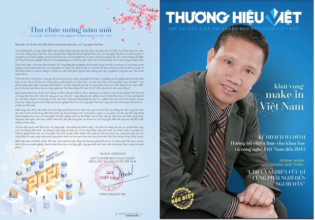 Chủ tịch Hiệp hội Doanh nghiệp KH&CN Việt Nam Hoàng Đức Thảo: Khoa học và Công nghệ là động lực phát triển KT - XH