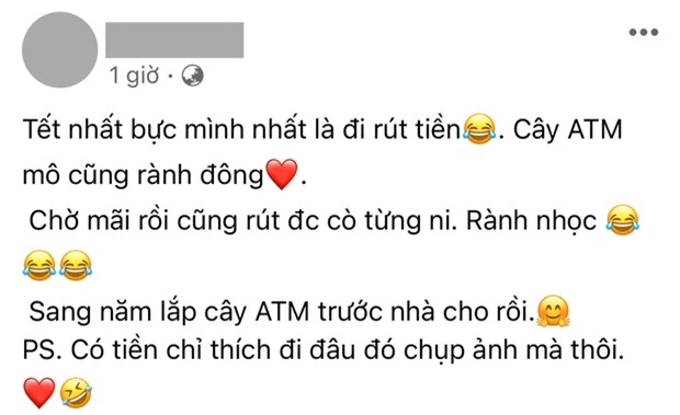 Nỗi ám ảnh không của riêng ai những ngày cận Tết: Đi rút tiền ở ATM! - Ảnh 3.