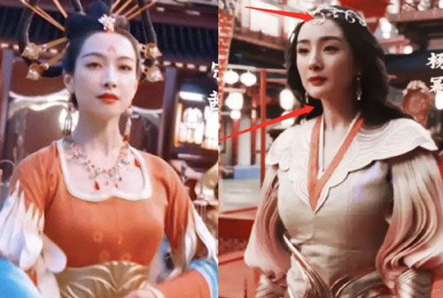 Đụng độ nhan sắc với "Thảm hoạ Kim Ưng", Dương Mịch bỗng lộ visual xuống dốc với loạt khuyết điểm