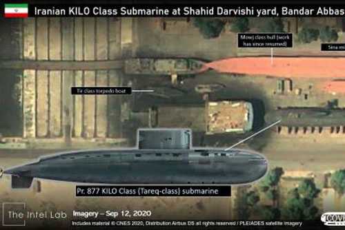 Hải quân Mỹ: Toàn bộ Kilo Iran đang nằm bờ?